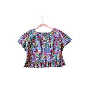 Nooworks Superbloom Gail Top SZ LG